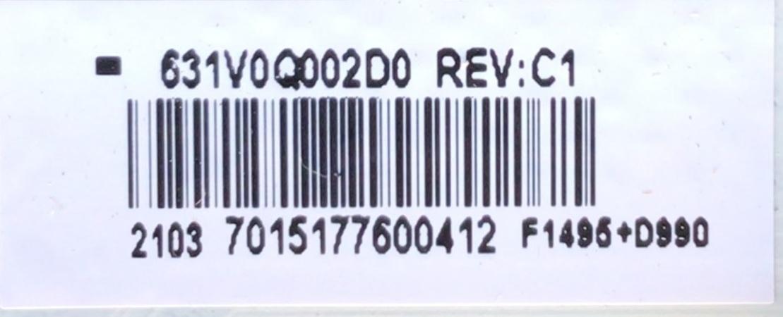 KIT DE TARJETAS PARA TV TOSHIBA / MAIN 691V0Q002D0 / VTV-L55736 / 631V0Q002D0 / FUENTE 1T920000T00 / FSP146-2FS01 / 9OC1461000 / T-CON 5550T32C13 / 55T32-C0F CTRL BD / PANEL K500WDCRA-UI350A5 / DISPLAY T500QVN03.7 / MODELO 50LF621U21 - Imagen 5